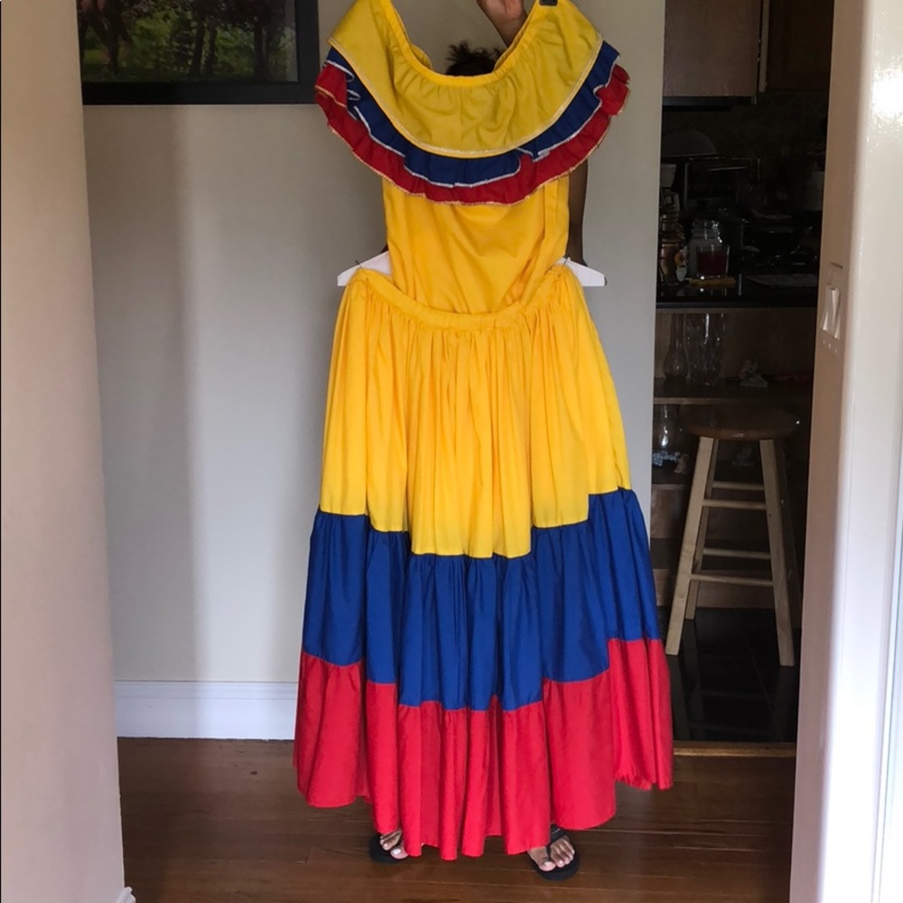 Colombian parade dress